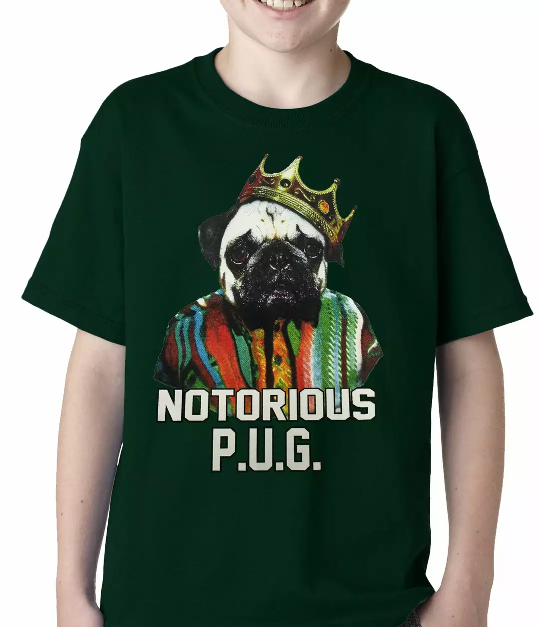 Bewild Notorious Pug Life Kids T-shirt Cool Funny & Offensive 5 Bewild Notorious Pug Life Kids T-shirt Cool Funny & Offensive