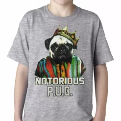 Bewild Notorious Pug Life Kids T-shirt Cool Funny & Offensive 16 Bewild Notorious Pug Life Kids T-shirt Cool Funny & Offensive