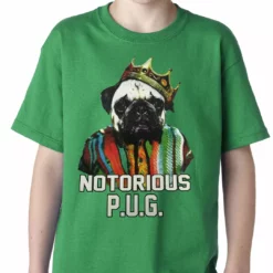 Bewild Notorious Pug Life Kids T-shirt Cool Funny & Offensive 17 Bewild Notorious Pug Life Kids T-shirt Cool Funny & Offensive