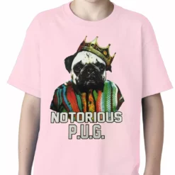 Bewild Notorious Pug Life Kids T-shirt Cool Funny & Offensive 18 Bewild Notorious Pug Life Kids T-shirt Cool Funny & Offensive