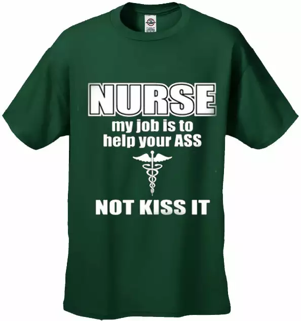 Bewild Nurse My Job Is To Help Your Ass Not Kiss It Men's T-Shirt 6 Bewild Nurse My Job Is To Help Your Ass Not Kiss It Men's T-Shirt