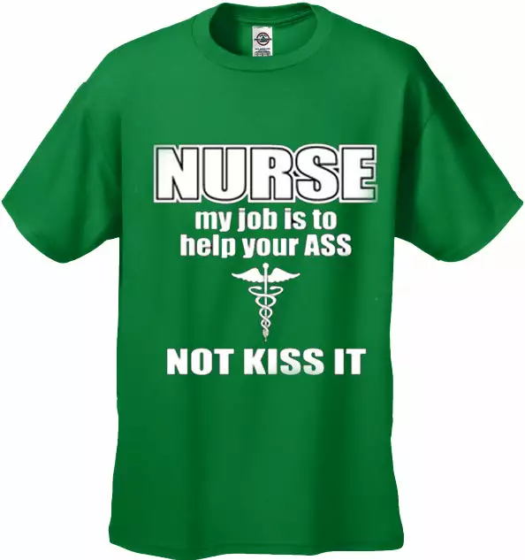 Bewild Nurse My Job Is To Help Your Ass Not Kiss It Men's T-Shirt 7 Bewild Nurse My Job Is To Help Your Ass Not Kiss It Men's T-Shirt