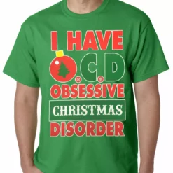 Bewild Holiday Prints OCD - Obsessive Christmas Disorder Mens T-shirt 10 Bewild Holiday Prints OCD - Obsessive Christmas Disorder Mens T-shirt