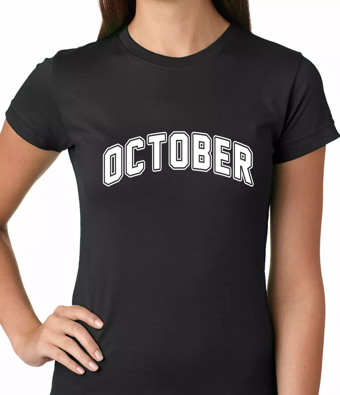 Bewild October Girls T-shirt Hip-Hop Inspired Clothing 3 Bewild October Girls T-shirt Hip-Hop Inspired Clothing