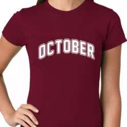 Bewild October Girls T-shirt Hip-Hop Inspired Clothing 19 Bewild October Girls T-shirt Hip-Hop Inspired Clothing