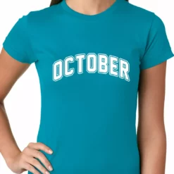 Bewild October Girls T-shirt Hip-Hop Inspired Clothing 23 Bewild October Girls T-shirt Hip-Hop Inspired Clothing