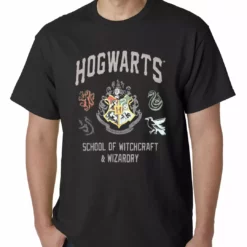 Bewild Official Hogwarts School Of Witchcraft & Wizardry Mens T-shirt