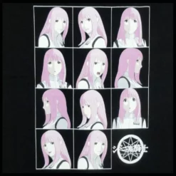 Bewild Official Knights Of Sidonia Honoka Sisters Mens T-shirt