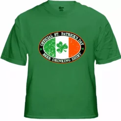 Bewild Official St. Patrick's Day Beer Drinking Men's T-Shirt