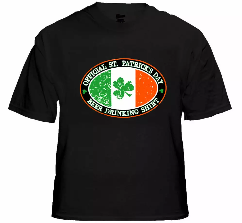 Bewild Official St. Patrick's Day Beer Drinking Men's T-Shirt 5 Bewild Official St. Patrick's Day Beer Drinking Men's T-Shirt