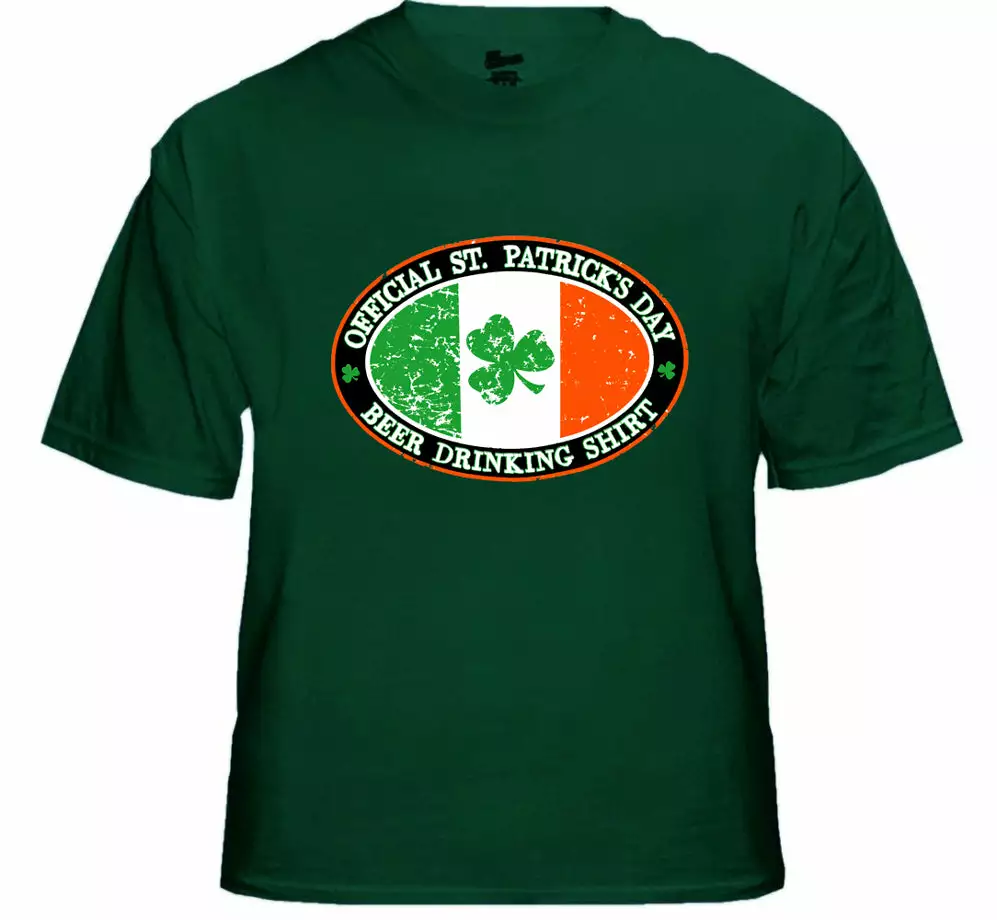 Bewild Official St. Patrick's Day Beer Drinking Men's T-Shirt 9 Bewild Official St. Patrick's Day Beer Drinking Men's T-Shirt