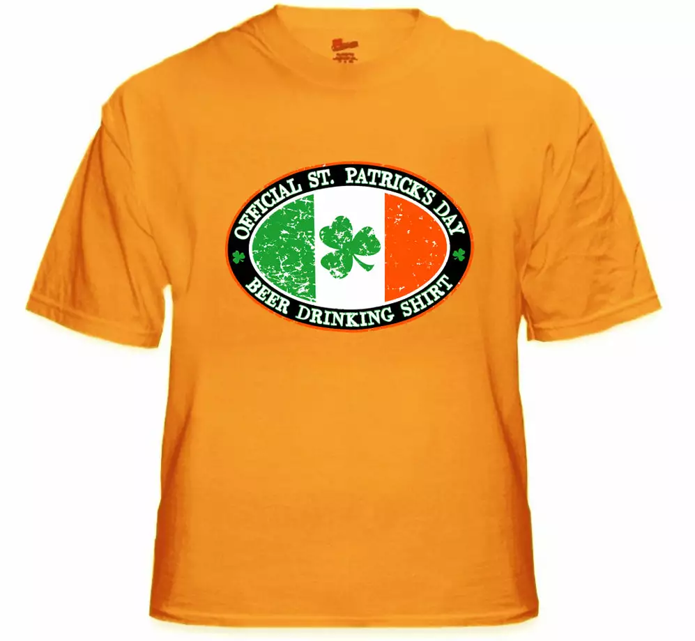 Bewild Official St. Patrick's Day Beer Drinking Men's T-Shirt 8 Bewild Official St. Patrick's Day Beer Drinking Men's T-Shirt