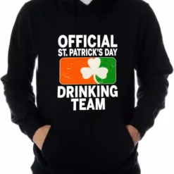 Bewild Official St. Patricks Day Drinking Team Adult Hoodie St.Patricks Day