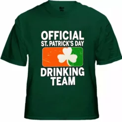 Bewild St.Patricks Day Official St. Patricks Day Drinking Team Men's T-Shirt