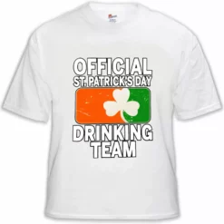 Bewild St.Patricks Day Official St. Patricks Day Drinking Team Men's T-Shirt