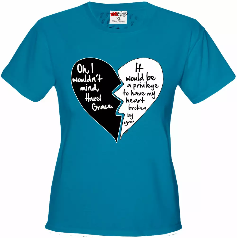 Bewild Oh I Wouldn't Mind.....Hazel Grace - Quote From Fault In Our Stars Girl's T-Shirt 5 Bewild Oh I Wouldn't Mind.....Hazel Grace - Quote From Fault In Our Stars Girl's T-Shirt