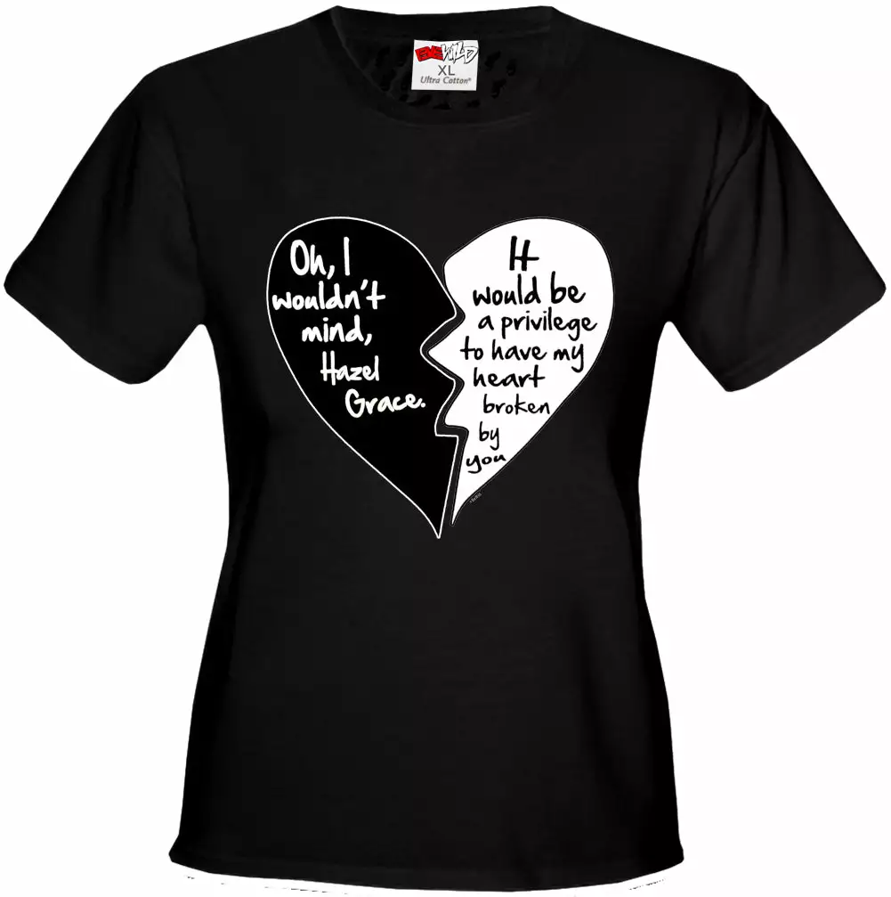 Bewild Oh I Wouldn't Mind.....Hazel Grace - Quote From Fault In Our Stars Girl's T-Shirt 7 Bewild Oh I Wouldn't Mind.....Hazel Grace - Quote From Fault In Our Stars Girl's T-Shirt