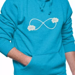 Bewild "Okay? Okay." John Green Quote The Fault In Our Stars Infinity Symbol Adult Hoodie