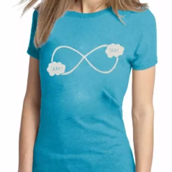Bewild "Okay? Okay." John Green Quote The Fault In Our Stars Infinity Symbol Girl's T-Shirt Famous Quotes And Sayings