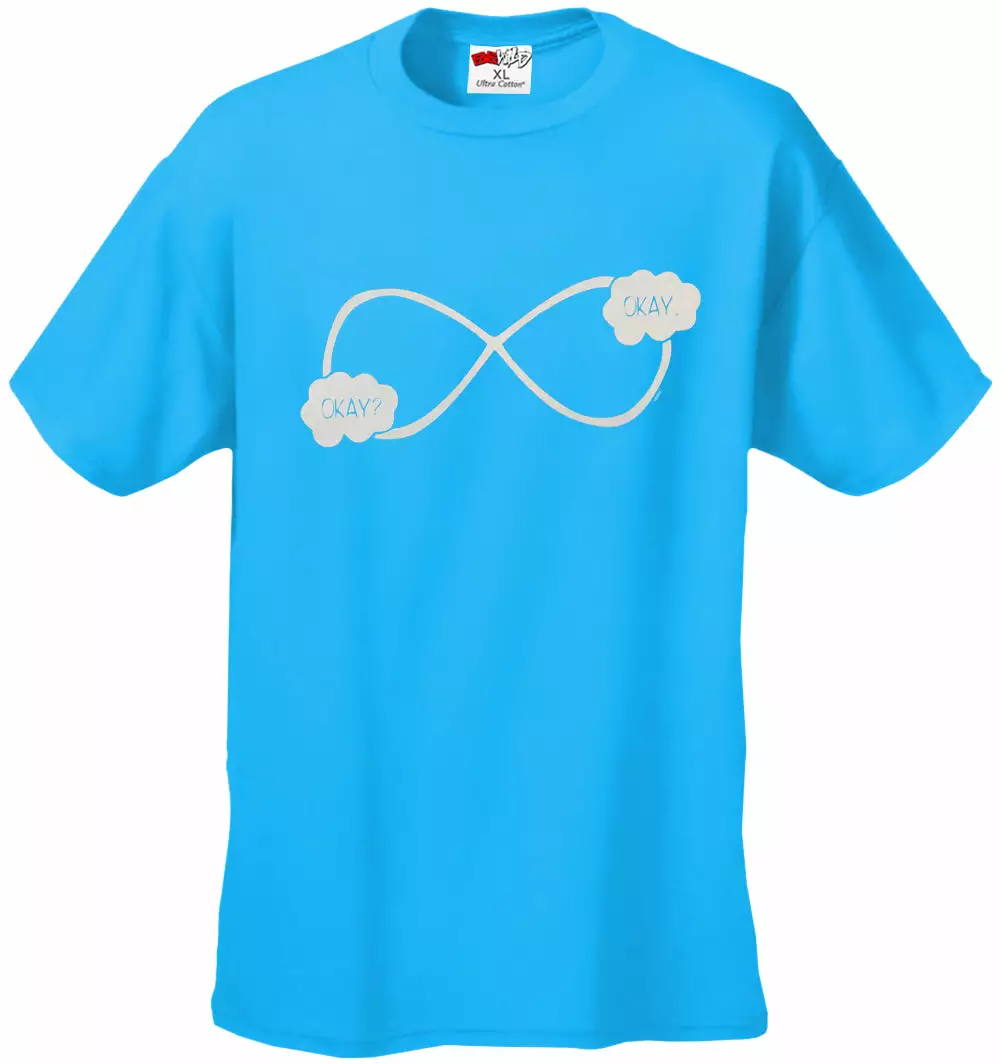 Bewild Famous Quotes And Sayings "Okay? Okay." John Green Quote The Fault In Our Stars Infinity Symbol Kid's T-Shirt 5 Bewild Famous Quotes And Sayings "Okay? Okay." John Green Quote The Fault In Our Stars Infinity Symbol Kid's T-Shirt