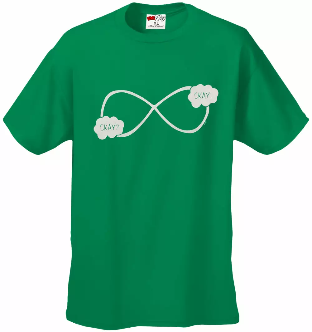 Bewild Famous Quotes And Sayings "Okay? Okay." John Green Quote The Fault In Our Stars Infinity Symbol Kid's T-Shirt 7 Bewild Famous Quotes And Sayings "Okay? Okay." John Green Quote The Fault In Our Stars Infinity Symbol Kid's T-Shirt