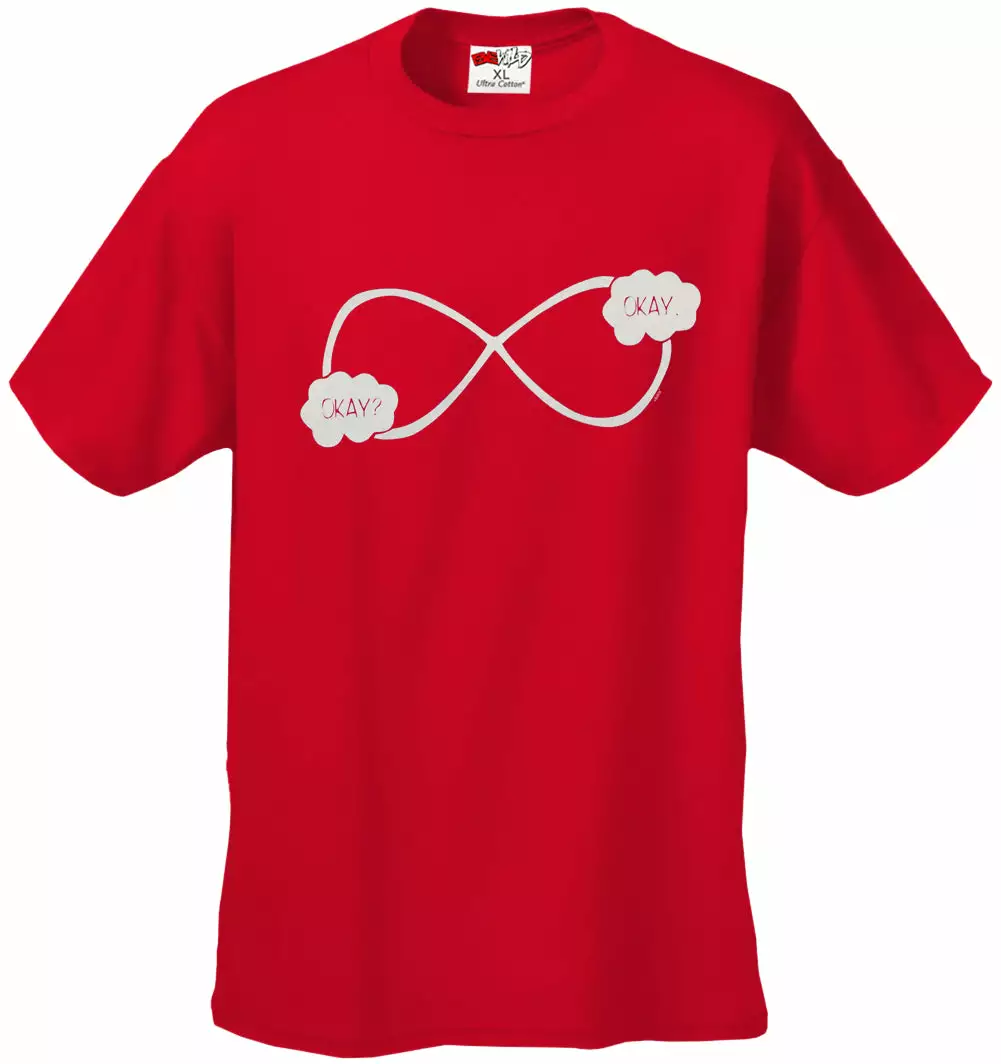 Bewild Famous Quotes And Sayings "Okay? Okay." John Green Quote The Fault In Our Stars Infinity Symbol Kid's T-Shirt 9 Bewild Famous Quotes And Sayings "Okay? Okay." John Green Quote The Fault In Our Stars Infinity Symbol Kid's T-Shirt