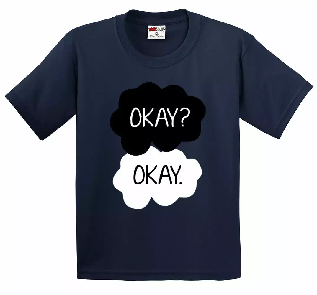 Bewild Famous Quotes And Sayings "Okay? Okay." Quote The Fault In Our Stars Kid's T-Shirt 8 Bewild Famous Quotes And Sayings "Okay? Okay." Quote The Fault In Our Stars Kid's T-Shirt