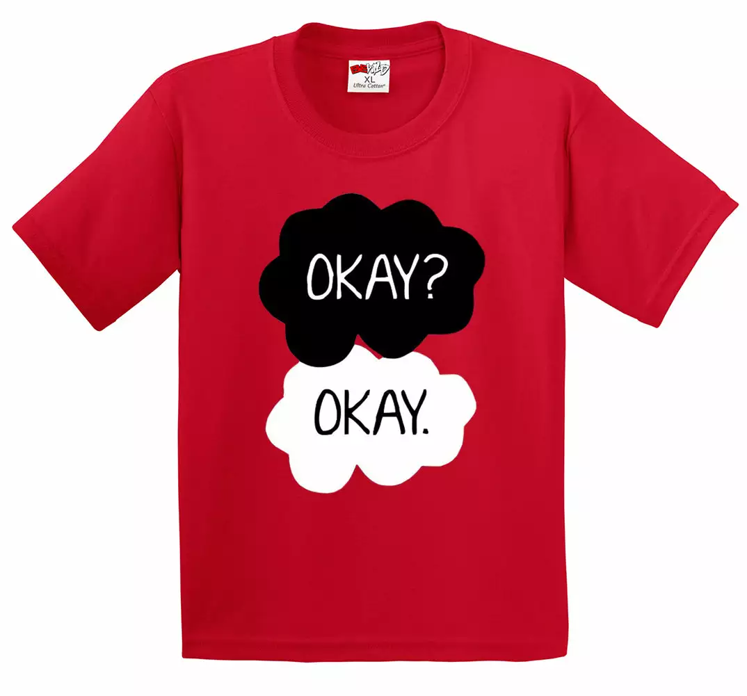 Bewild Famous Quotes And Sayings "Okay? Okay." Quote The Fault In Our Stars Kid's T-Shirt 9 Bewild Famous Quotes And Sayings "Okay? Okay." Quote The Fault In Our Stars Kid's T-Shirt