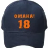 Bewild Brimmed Hats Omaha! Baseball Hat 1 Bewild Brimmed Hats Omaha! Baseball Hat