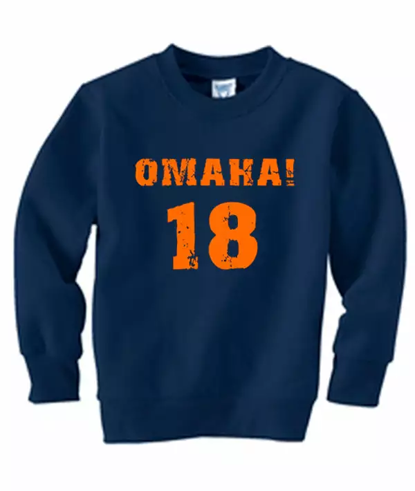 Bewild Sport Inspiration Omaha! Crew Neck Sweatshirt 3 Bewild Sport Inspiration Omaha! Crew Neck Sweatshirt
