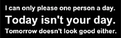 Bewild Cool Funny & Offensive ...One Person A Day T-Shirt 4 Bewild Cool Funny & Offensive ...One Person A Day T-Shirt