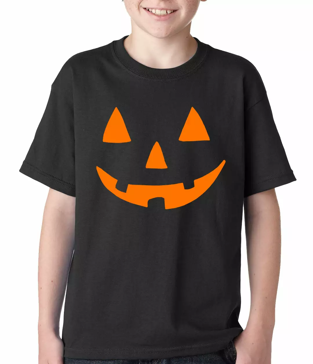 Bewild Halloween Tshirt - Orange Jack O' Lantern Kids T-shirt Halloween Prints 3 Bewild Halloween Tshirt - Orange Jack O' Lantern Kids T-shirt Halloween Prints