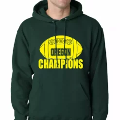 Bewild Sport Inspiration Oregon Football Champions Adult Hoodie
