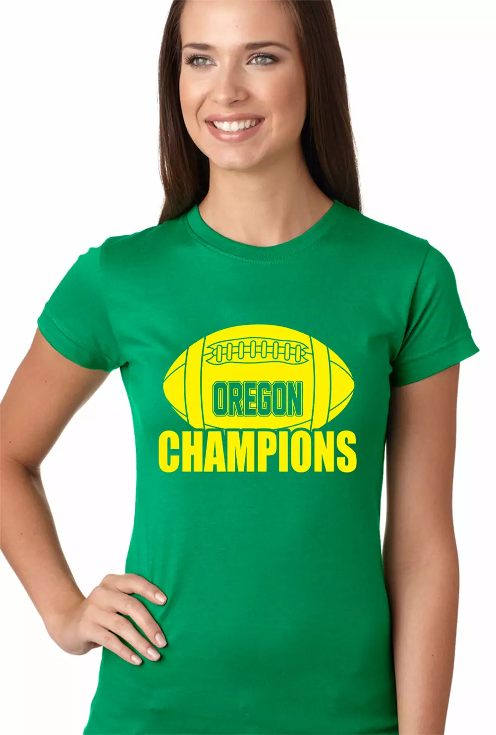 Bewild Sport Inspiration Oregon Football Champions Girls T-shirt 3 Bewild Sport Inspiration Oregon Football Champions Girls T-shirt