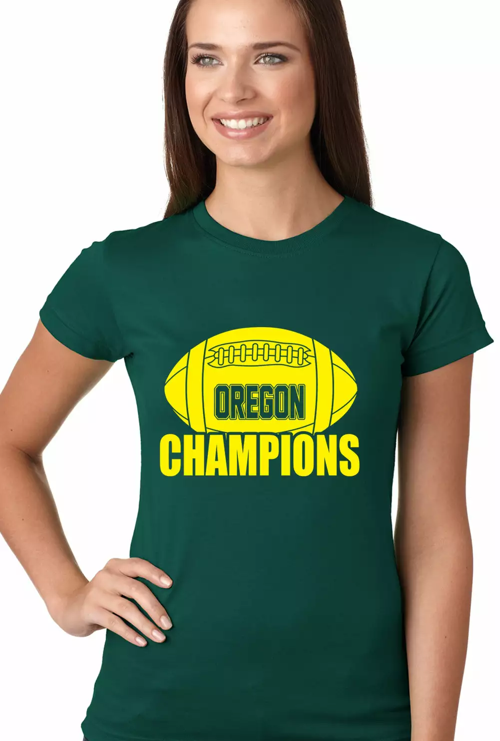 Bewild Sport Inspiration Oregon Football Champions Girls T-shirt 5 Bewild Sport Inspiration Oregon Football Champions Girls T-shirt