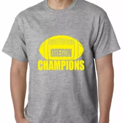Bewild Oregon Football Champions Mens T-shirt
