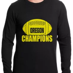 Bewild Sport Inspiration Oregon Football Champions Thermal Shirt