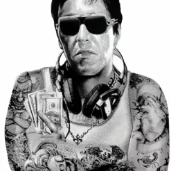 Bewild Cool Funny & Offensive Original Cuban Gangster Men's T-Shirt