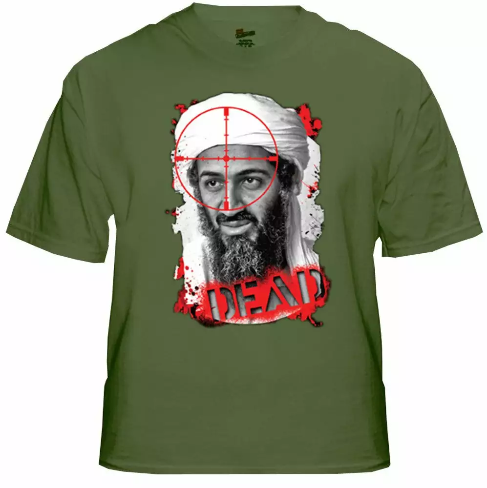 Bewild Cool Funny & Offensive Osama Bin Laden Is Dead - DEAD T-Shirt 8 Bewild Cool Funny & Offensive Osama Bin Laden Is Dead - DEAD T-Shirt