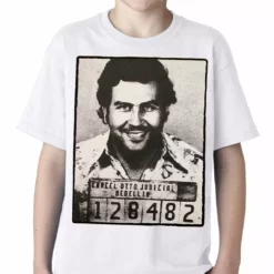 Bewild Cool Funny & Offensive Pablo Escobar Smiling Mug Shot Kids T-shirt 19 Bewild Cool Funny & Offensive Pablo Escobar Smiling Mug Shot Kids T-shirt