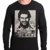 Bewild Pablo Escobar Smiling Mug Shot Thermal Shirt