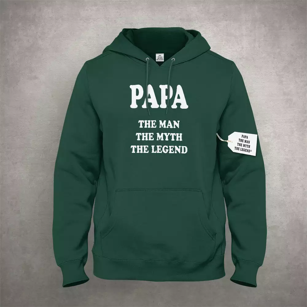Bewild Papa - The Man, The Myth, The Legend Fathers Day Adult Hoodie Positive Reinforcement 7 Bewild Papa - The Man, The Myth, The Legend Fathers Day Adult Hoodie Positive Reinforcement
