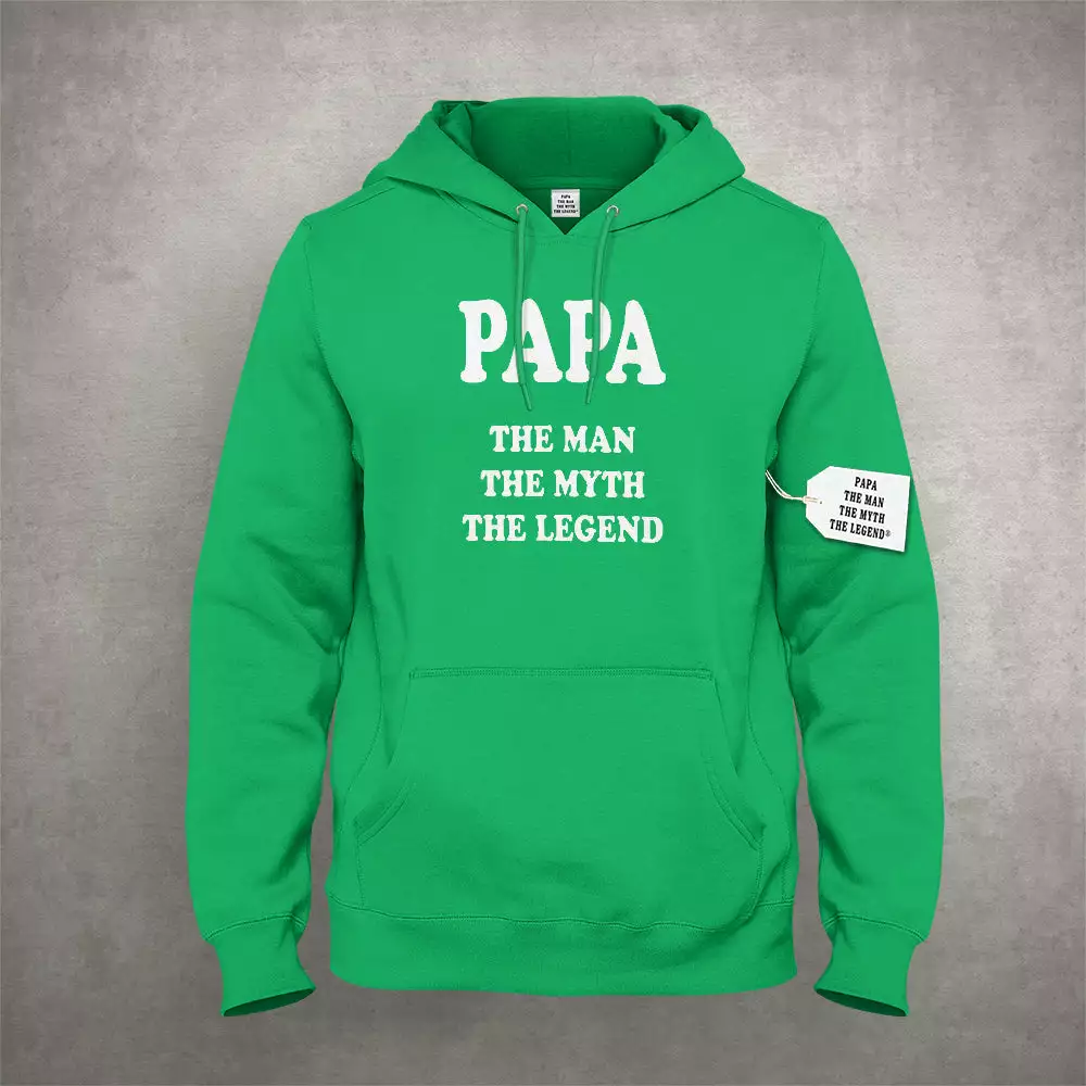 Bewild Papa - The Man, The Myth, The Legend Fathers Day Adult Hoodie Positive Reinforcement 8 Bewild Papa - The Man, The Myth, The Legend Fathers Day Adult Hoodie Positive Reinforcement