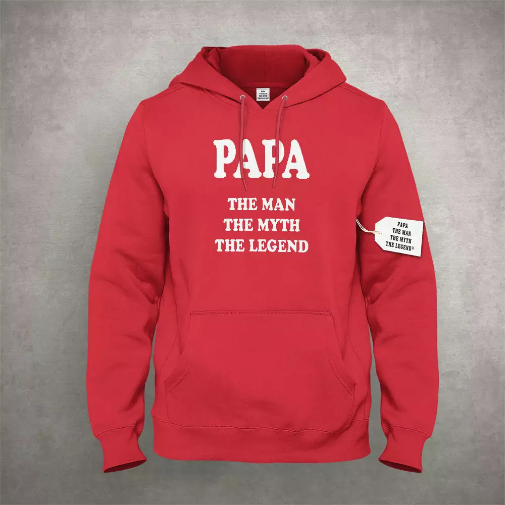 Bewild Papa - The Man, The Myth, The Legend Fathers Day Adult Hoodie Positive Reinforcement 11 Bewild Papa - The Man, The Myth, The Legend Fathers Day Adult Hoodie Positive Reinforcement