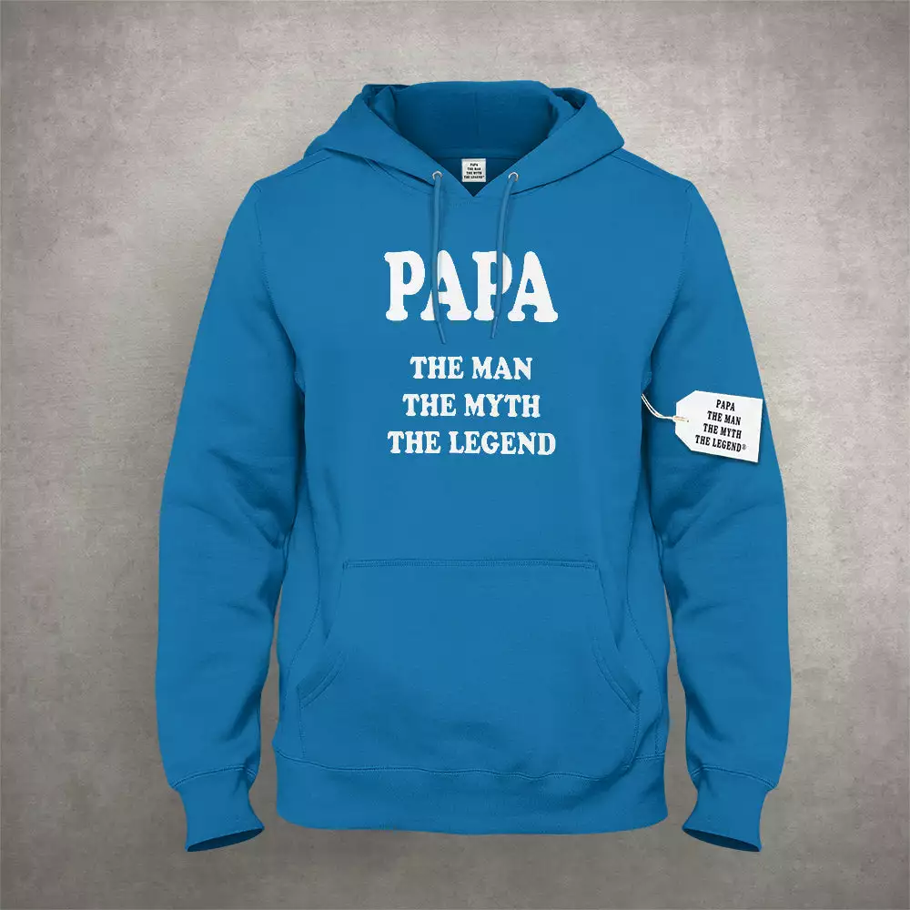 Bewild Papa - The Man, The Myth, The Legend Fathers Day Adult Hoodie Positive Reinforcement 12 Bewild Papa - The Man, The Myth, The Legend Fathers Day Adult Hoodie Positive Reinforcement