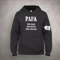 Bewild Papa - The Man, The Myth, The Legend Fathers Day Adult Hoodie Positive Reinforcement