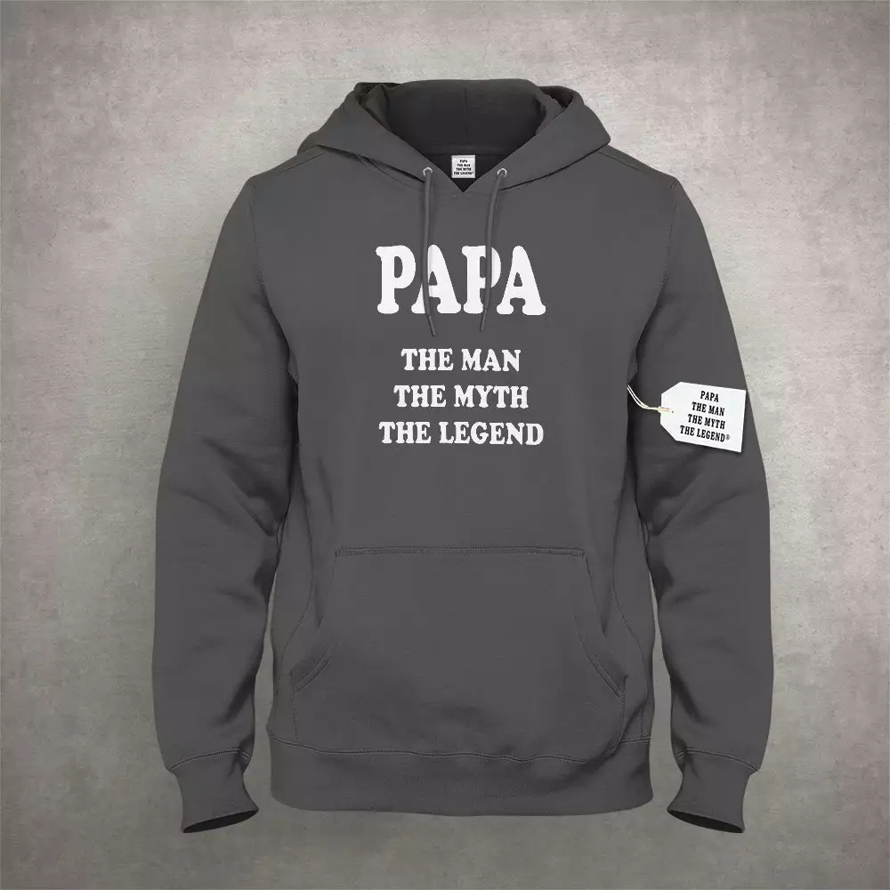 Bewild Papa - The Man, The Myth, The Legend Fathers Day Adult Hoodie Positive Reinforcement 6 Bewild Papa - The Man, The Myth, The Legend Fathers Day Adult Hoodie Positive Reinforcement
