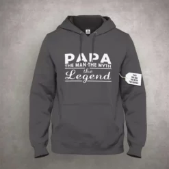 Bewild Papa - The Man, The Myth, The Legend® Fathers Day Mens Hoodie #1741