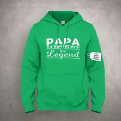Bewild Papa - The Man, The Myth, The Legend® Fathers Day Mens Hoodie #1741