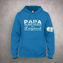 Bewild Papa - The Man, The Myth, The Legend® Fathers Day Mens Hoodie #1741